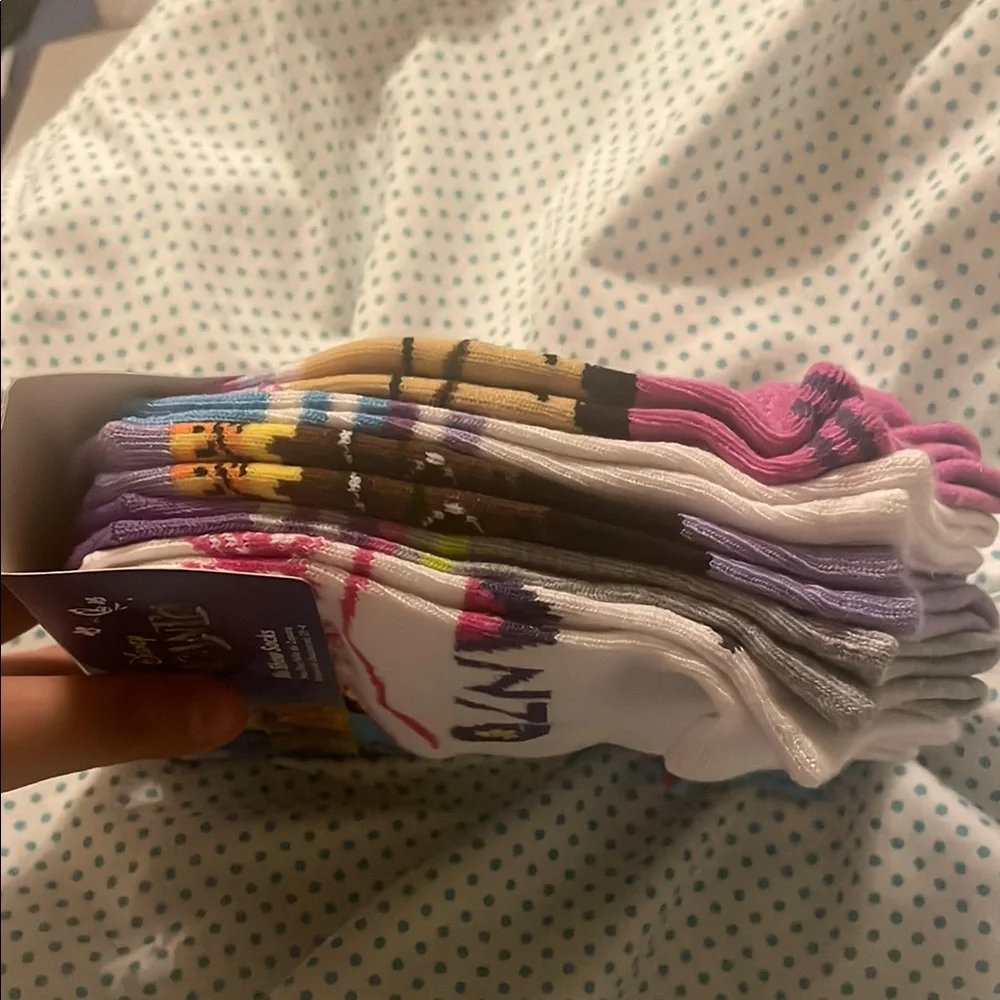 Disney Encanto Big Girls No Show Socks